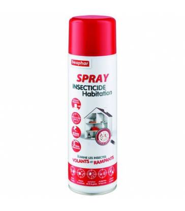 Spray insecticide habitation Beaphar : 500 ml