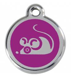 Médaille Red Dingo violette "souris"