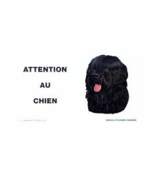 Plaque "Attention au chien"