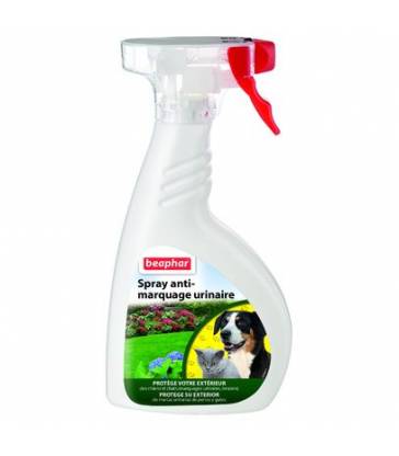 Spray anti marquage urinaire extérieur Beaphar : 400 ml