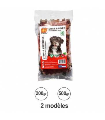 Biscuits Cranberry Biofood pour chien