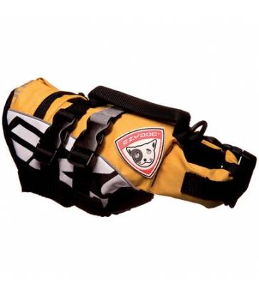 Gilet de sauvetage pour chien Micro DFD Jaune - XXS