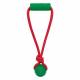 KONG Holiday Jaxx Brights Tug W/Ball