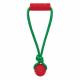 KONG Holiday Jaxx Brights Tug W/Ball