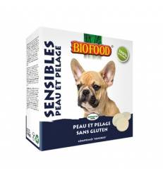 Friandises "Peau et pelage" Biofood pour chien