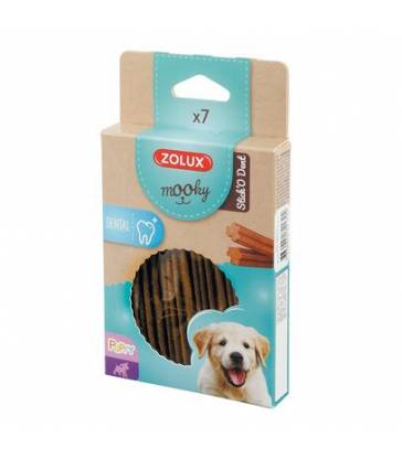 Friandises Mooky Stick'o Dent Pour Chiot x 7