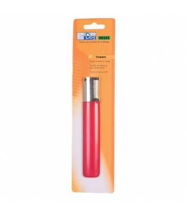 Trimmer IdealDog Droitier fin : 19 Dents Rouge