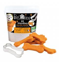 Kit friandises BIscuits Carotte pour chiens