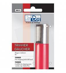 Trimmer IdealDog Gaucher Fin 19 Dents Rouge