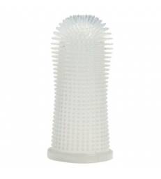 Brosse à dent doigtier picots silicone