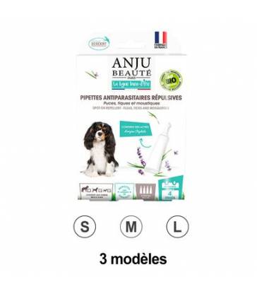 Pipettes Antiparasitaires Répulsives Bio Chien Anju