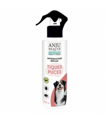 Lotion antiparasitaire pour chien Anju : 250 ml