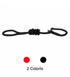 Laisse lasso corde basic rouge