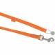 Laisse simple Mc Leather Orange Taille : T1