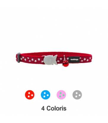 Collier Red Dingo Chats Fantaisie Etoiles