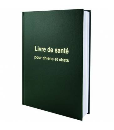 Livre de santé pour chiens et chats