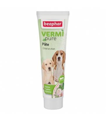 Vermipure pâte Beaphar pour chien ou chiot