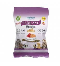 Serrano snacks pour chat au saumon et thon