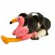 Peluche Flamant rose 28 cm