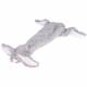 Lapin plat peluche chien