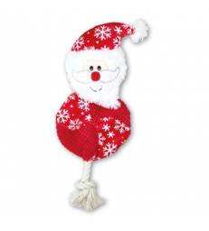 Peluche galette père Noël 40 cm