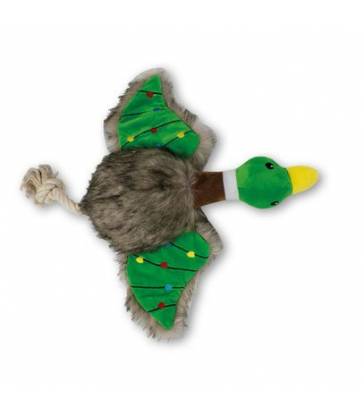 Peluche canard de Noël