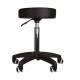 Tabouret rond Noir