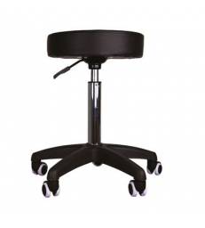 Tabouret rond Noir