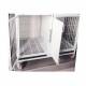 Diviseur pour cage de gardiennage en metal L