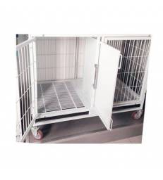 Diviseur pour cage de gardiennage en metal L