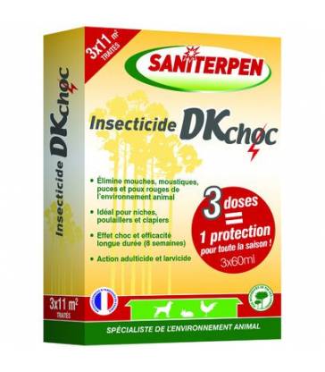 Dosettes insecticides DK Choc Saniterpen x 3