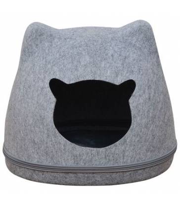 Corbeille Cat Head en feutrine