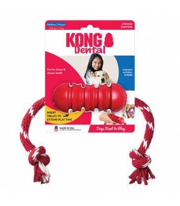 Jouet Dental KONG® avec corde