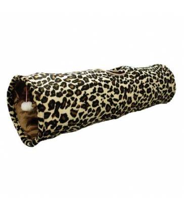 Tunnel pour chat Leopard