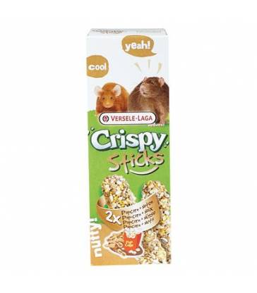 Crispy Sticks pour rongeurs : Pop corn - Noix