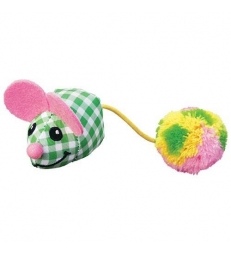 Jouet KONG® Kitten Pom Tail Mouse