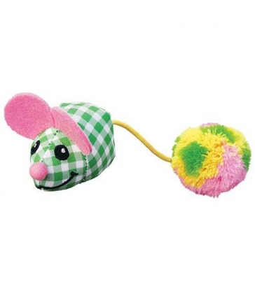 Jouet KONG® Kitten Pom Tail Mouse