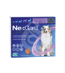 Nexgard Spectra Chien L 15-30 kg . Boîte de 1 blister 3 comprimés