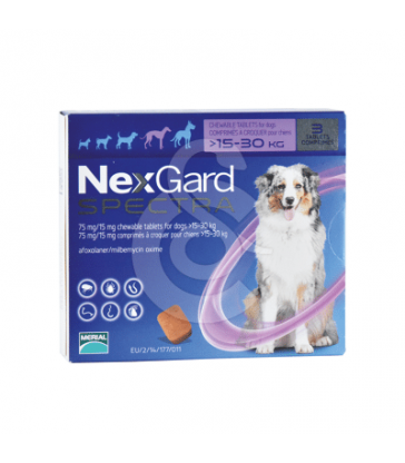 Nexgard Spectra Chien L 15-30 kg