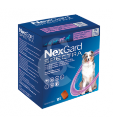 Nexgard Spectra Chien L 15-30 kg . Boîte de 15 comprimés