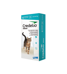 Credelio Chat 48 mg . Boîte de 6 comprimés