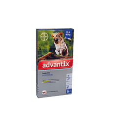 Advantix Grand Chien 25-40 kg . 6 pipettes de 4 ml