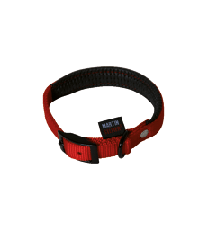 Collier Confort .2,0 cm - Longueur : 45 cm - Rouge