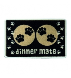 Tapis De Repas Noir Dinner Mate