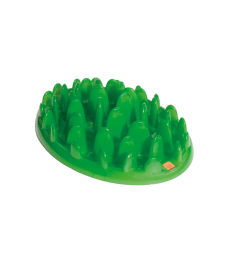 Gamelle Green Slow Dog pour chien .Standard - 40 x 30 x H10 cm - Vert