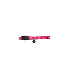 Collier chat Hunter .1,0 cm - Longueur : 30 cm - Rose / Coeurs