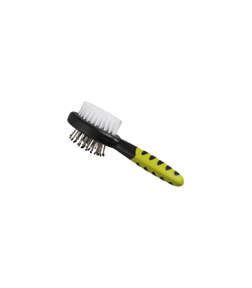 Brosse Perfect Care rongeur double :poils naturels et picots