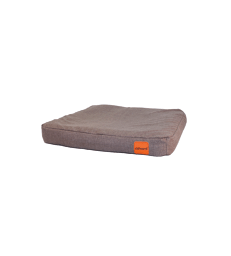 Matelas Linen Clébard-Concept .S - L55 x P55 x H10 cm - Gris