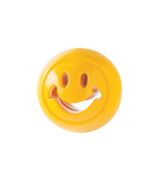 Jouet chien Planet Dog : Orbee Tuff Nook .Lg : 6,5 cm - Smiley Jaune