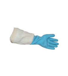 Gant Apiculture Latex .Taille 8 - Bleu